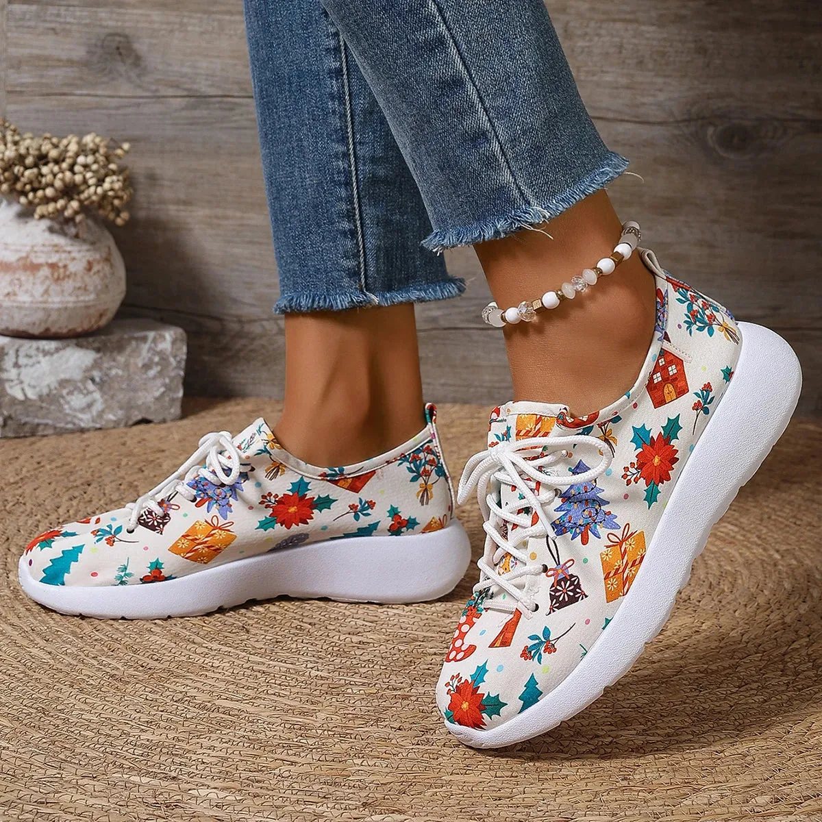 Adeline - Trendy Casual Platform Sneakers for Women