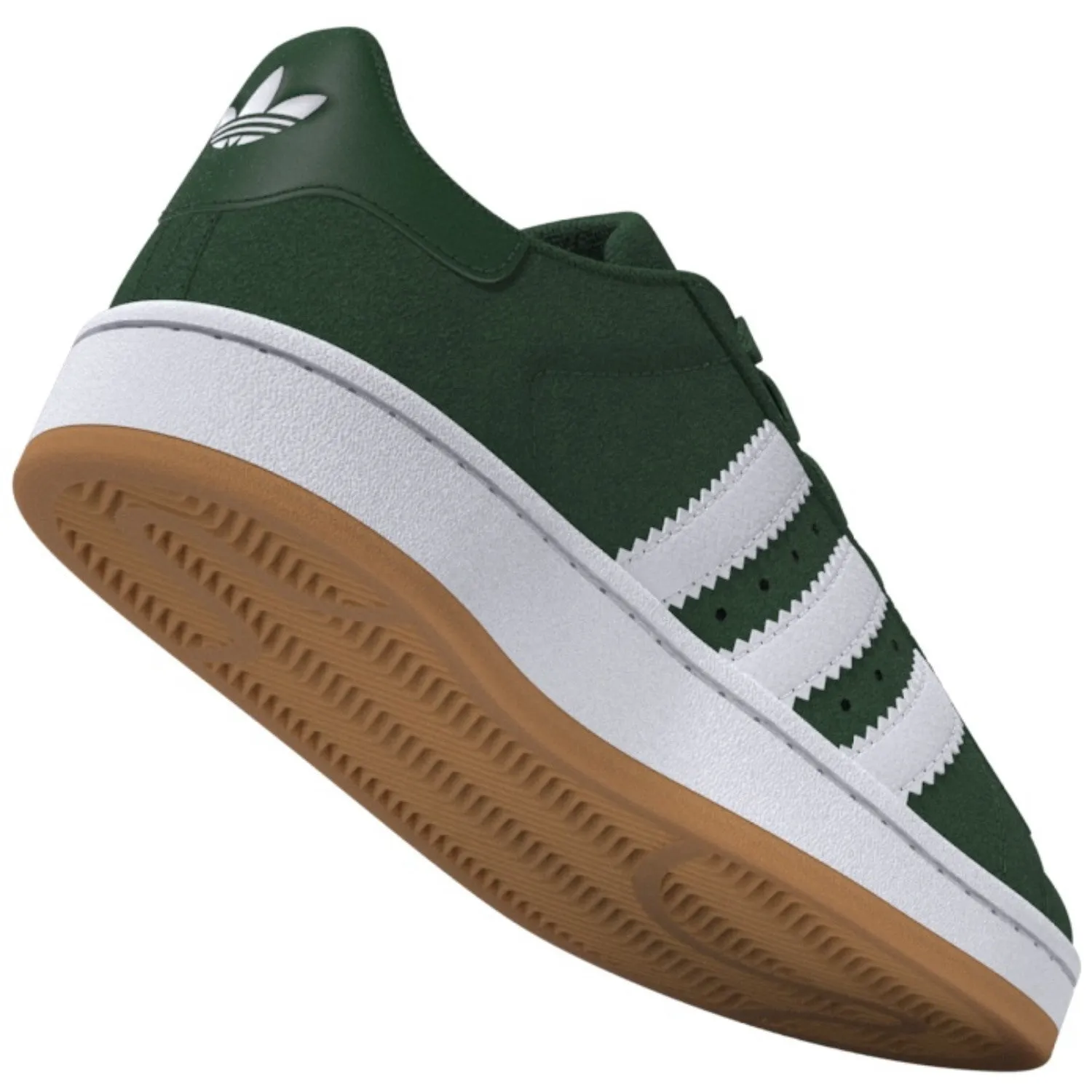 adidas Originals Dark Green / Cloud White / Gum Campus 00S El C Sneakers