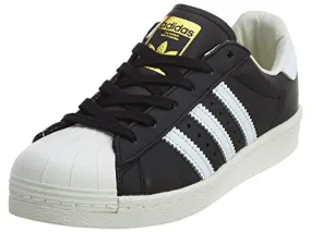 adidas Originals Men's Superstar Shoe Running, Black/White/Metallic/Gold, ((5 M US)