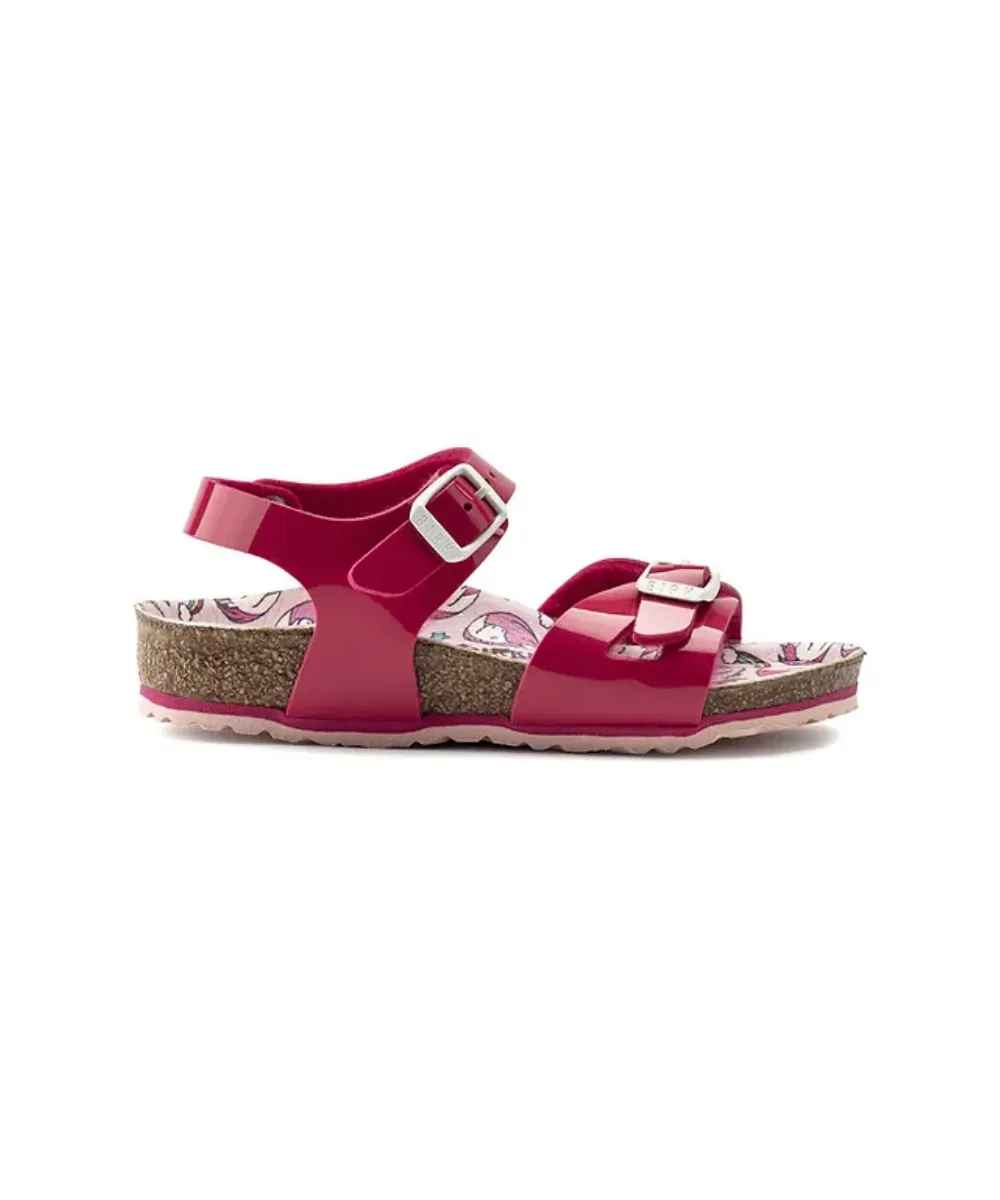 BIRKENSTOCK RIO KIDS IN FUCHSIA