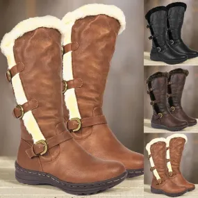 Buckled Snow Boots