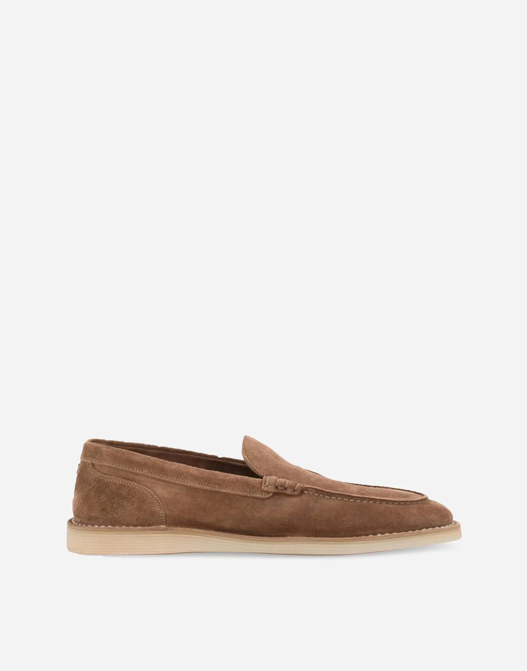 DG-Plaque Suede Loafers