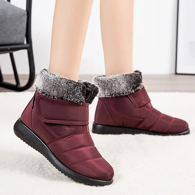 Dyavor Women Snow Ankle Boots Warm Orthopedic Shoes