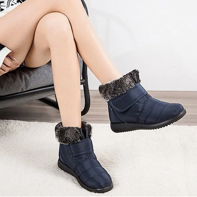 Dyavor Women Snow Ankle Boots Warm Orthopedic Shoes