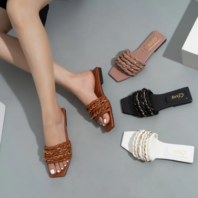 Fashion Woven Luxurious Sandals