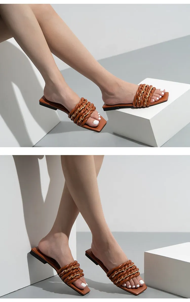 Fashion Woven Luxurious Sandals