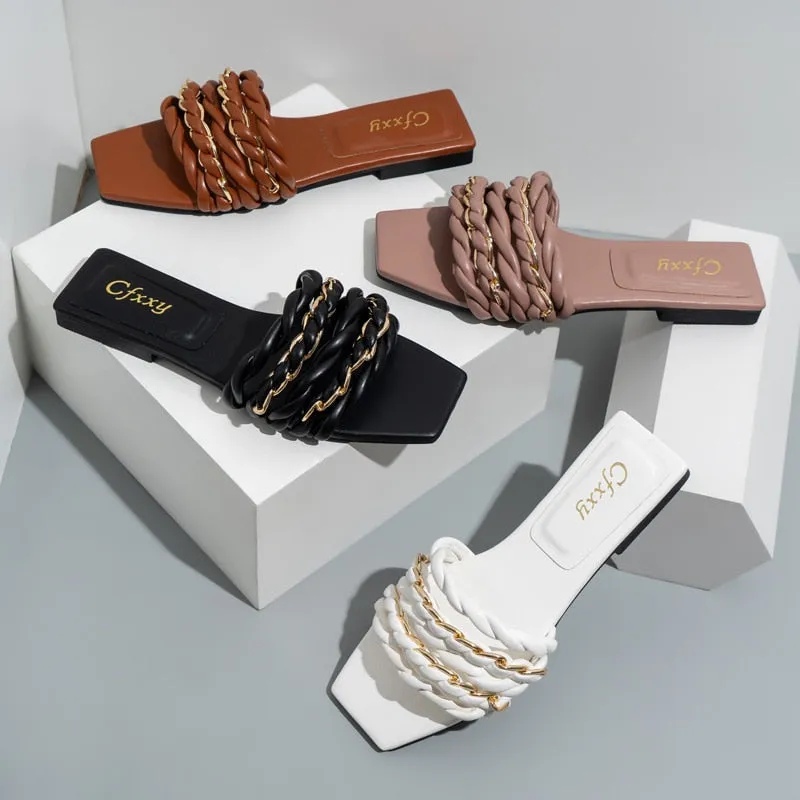 Fashion Woven Luxurious Sandals