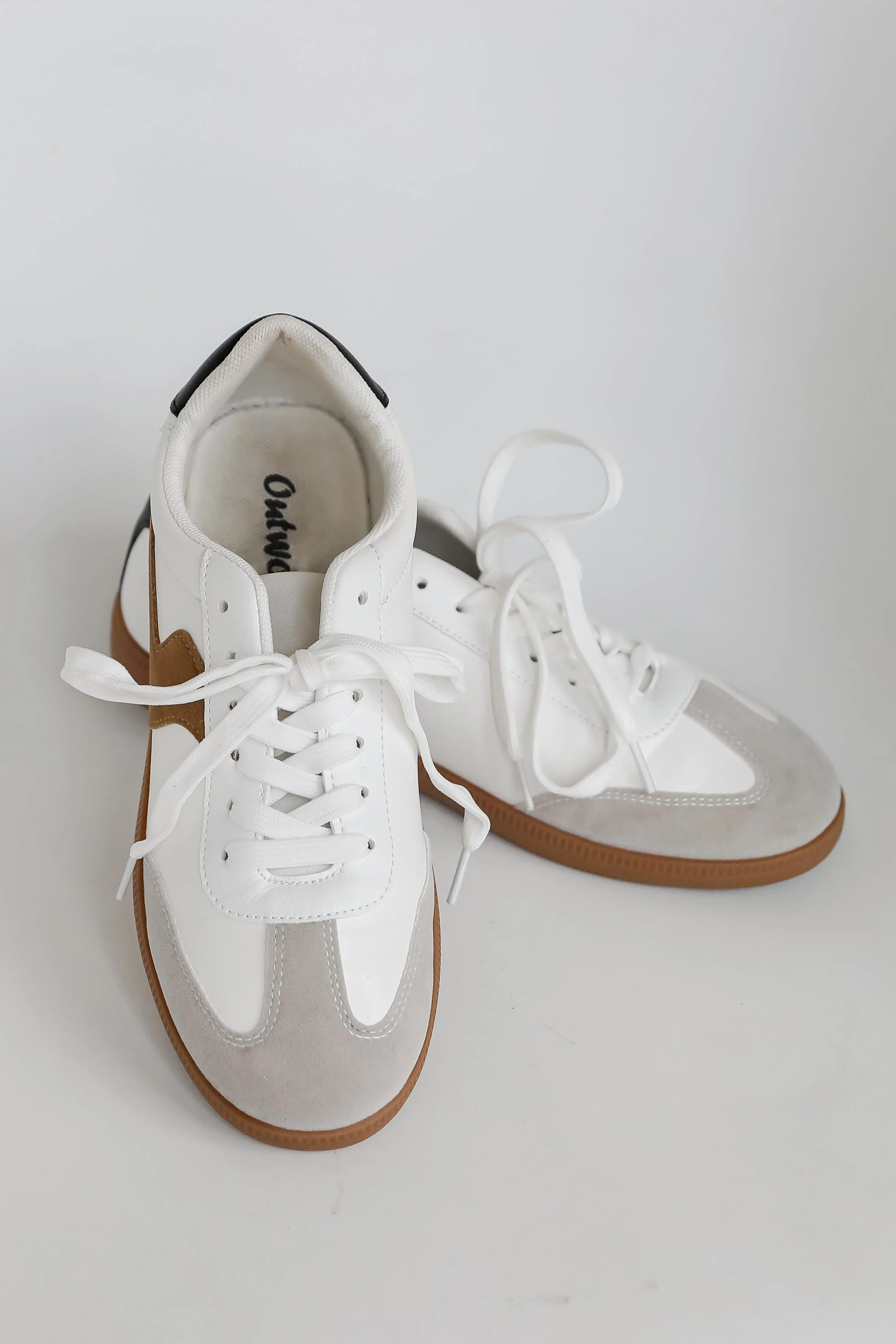 FINAL SALE - Perfect Pace White Sneakers