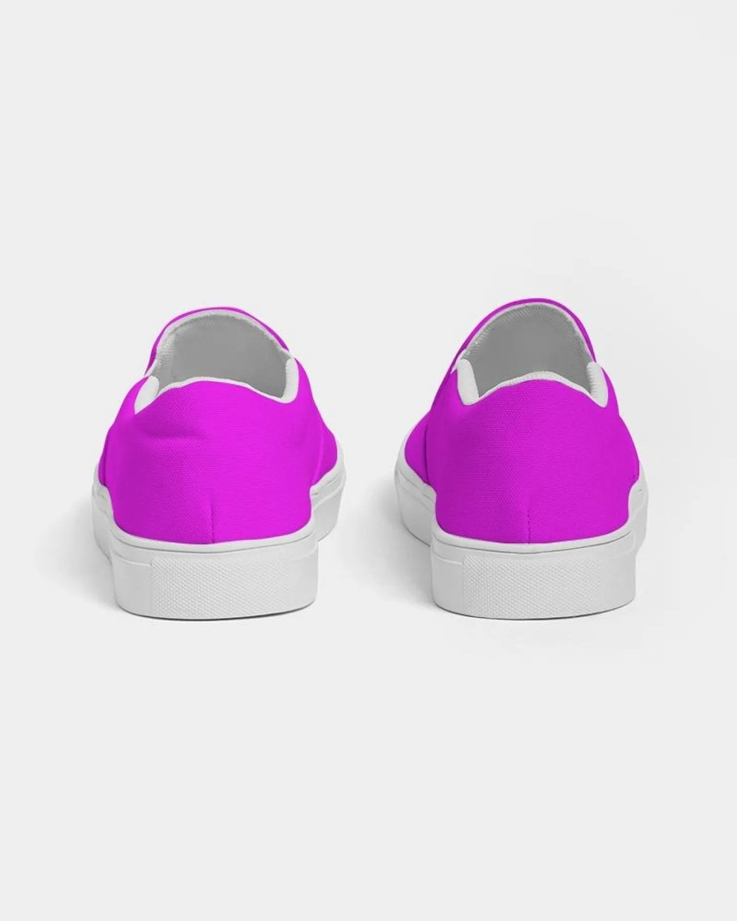 Hot Pink Canvas Sports Shoes / Slip-on