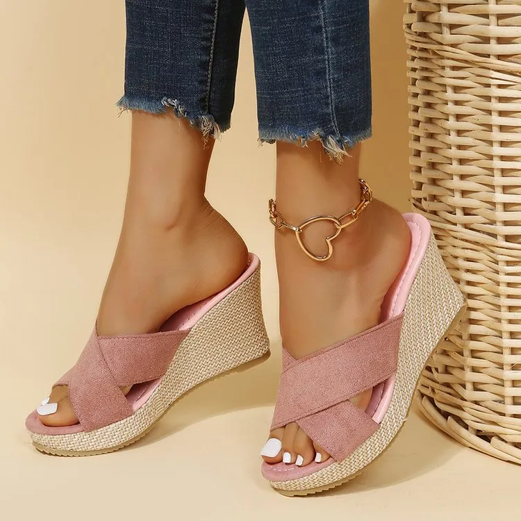 Ivyshape | Casual Wedges Sandals