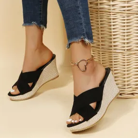 Ivyshape | Casual Wedges Sandals