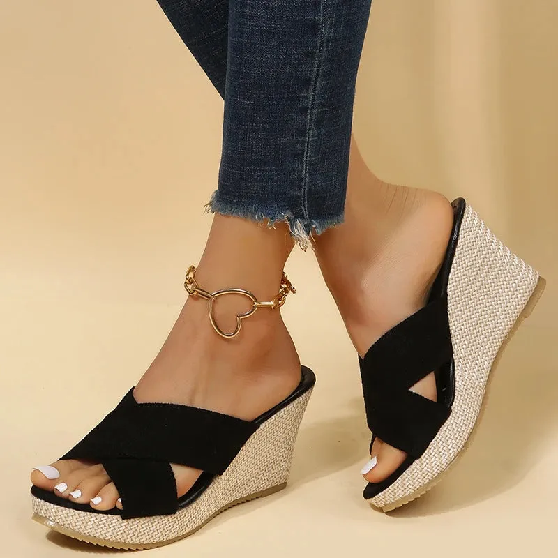 Ivyshape | Casual Wedges Sandals