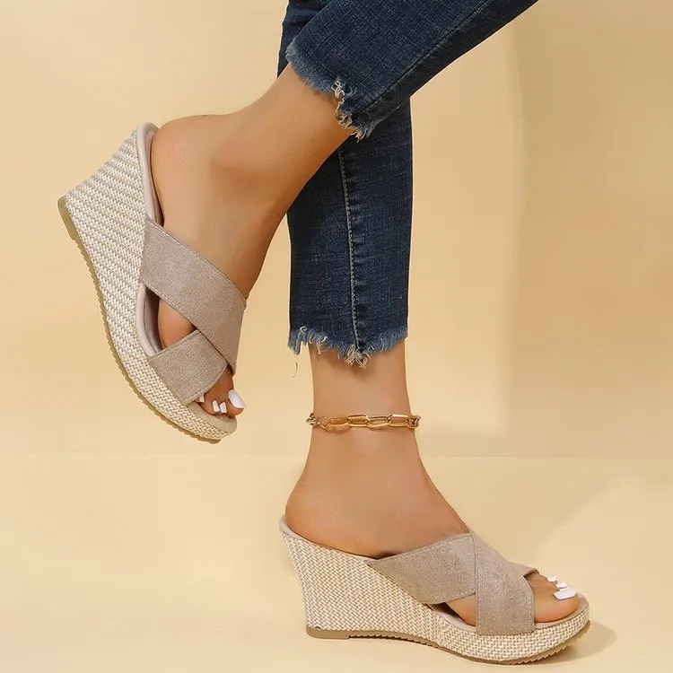 Ivyshape | Casual Wedges Sandals