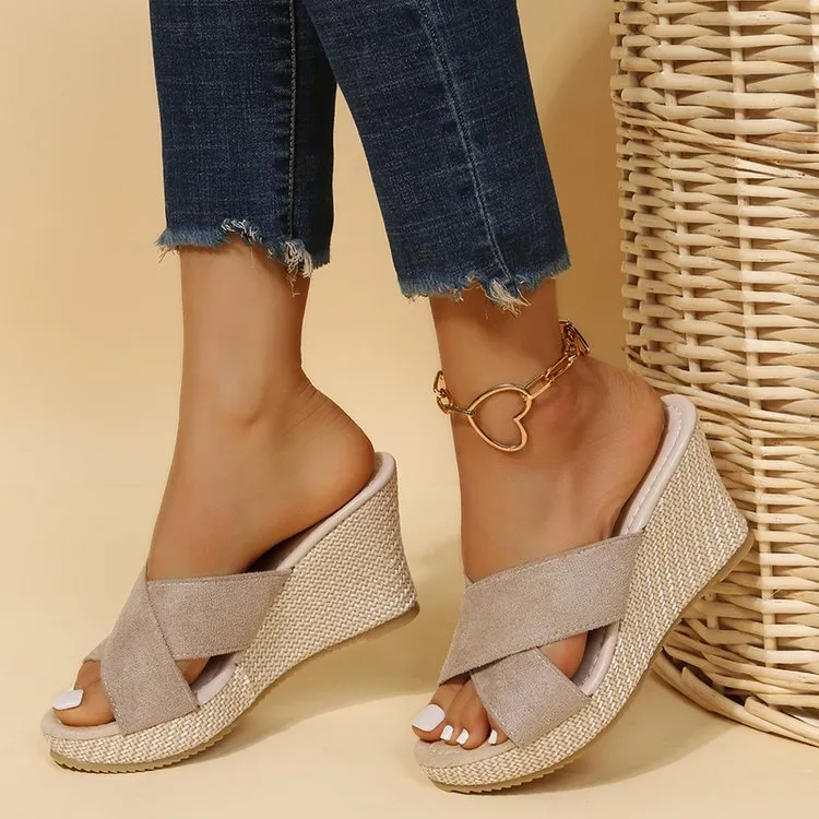 Ivyshape | Casual Wedges Sandals