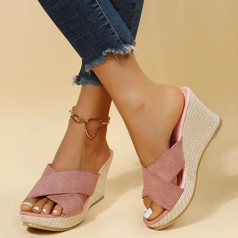 Ivyshape | Casual Wedges Sandals