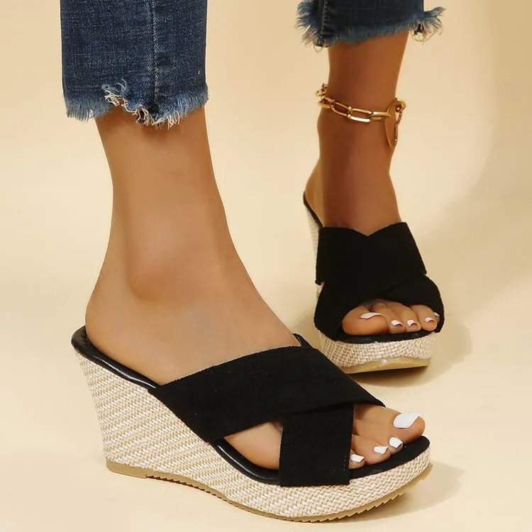 Ivyshape | Casual Wedges Sandals