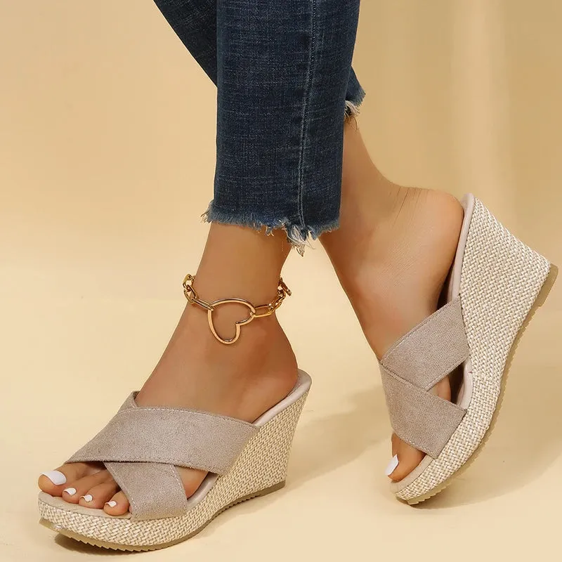 Ivyshape | Casual Wedges Sandals