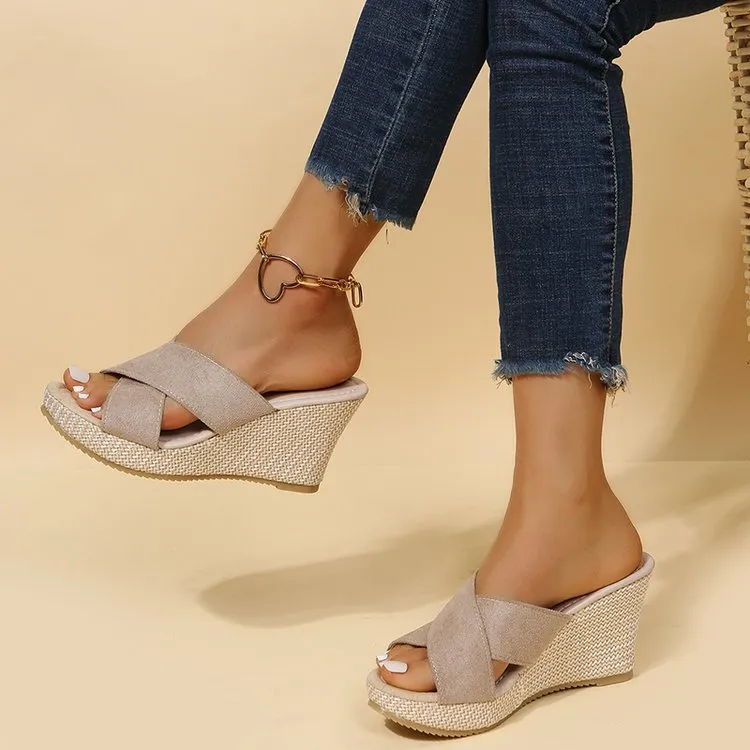 Ivyshape | Casual Wedges Sandals