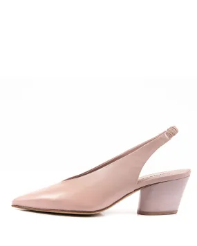 Janet Wood Heel Sling Back | Baron Cipria