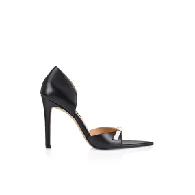 Leah Pump Black Leather