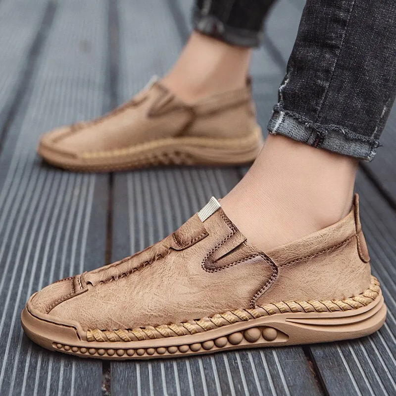 Men Spring Summer Soft Loafers