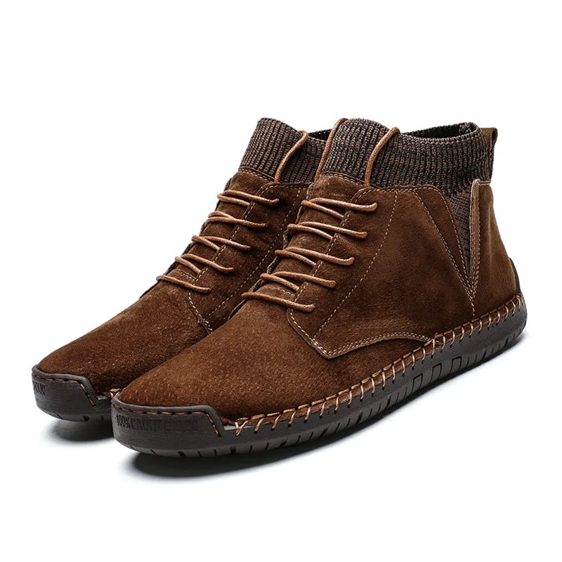 Men's Boots Casual Sneakers Men Retro Warm