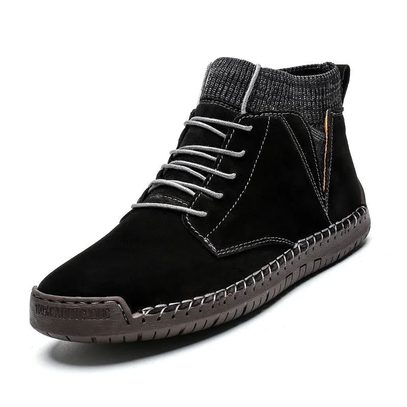 Men's Boots Casual Sneakers Men Retro Warm