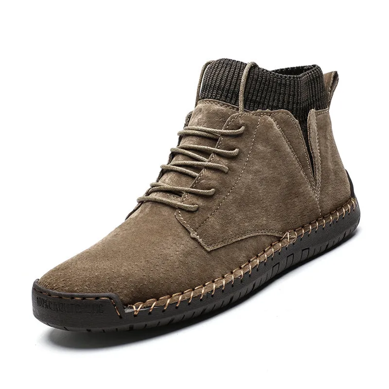 Men's Boots Casual Sneakers Men Retro Warm