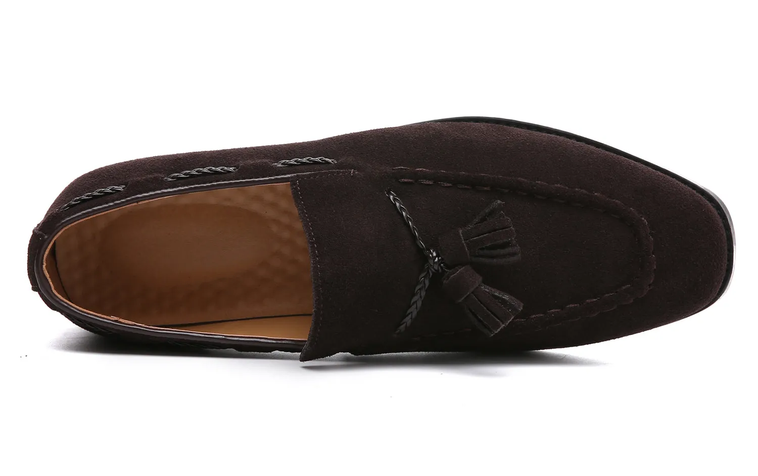 Men's Tassel Bicycle Toe Loafers