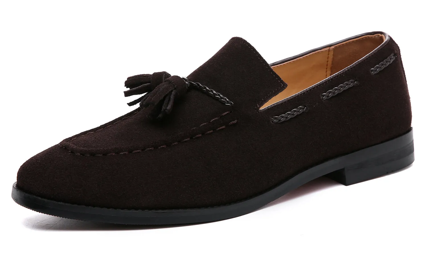 Men's Tassel Bicycle Toe Loafers