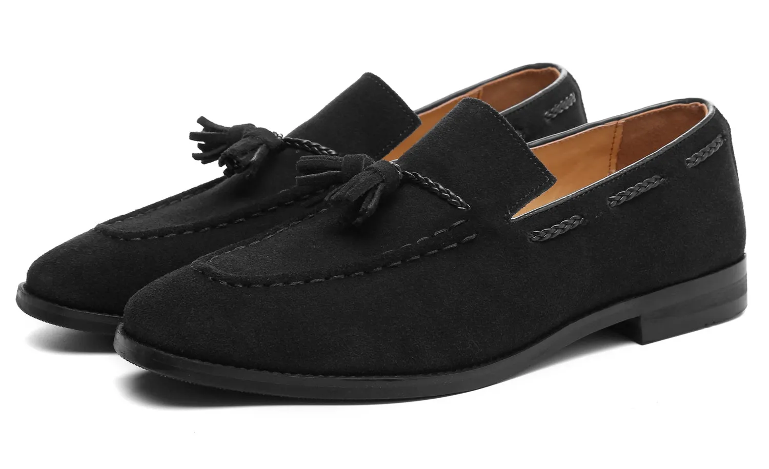 Men's Tassel Bicycle Toe Loafers