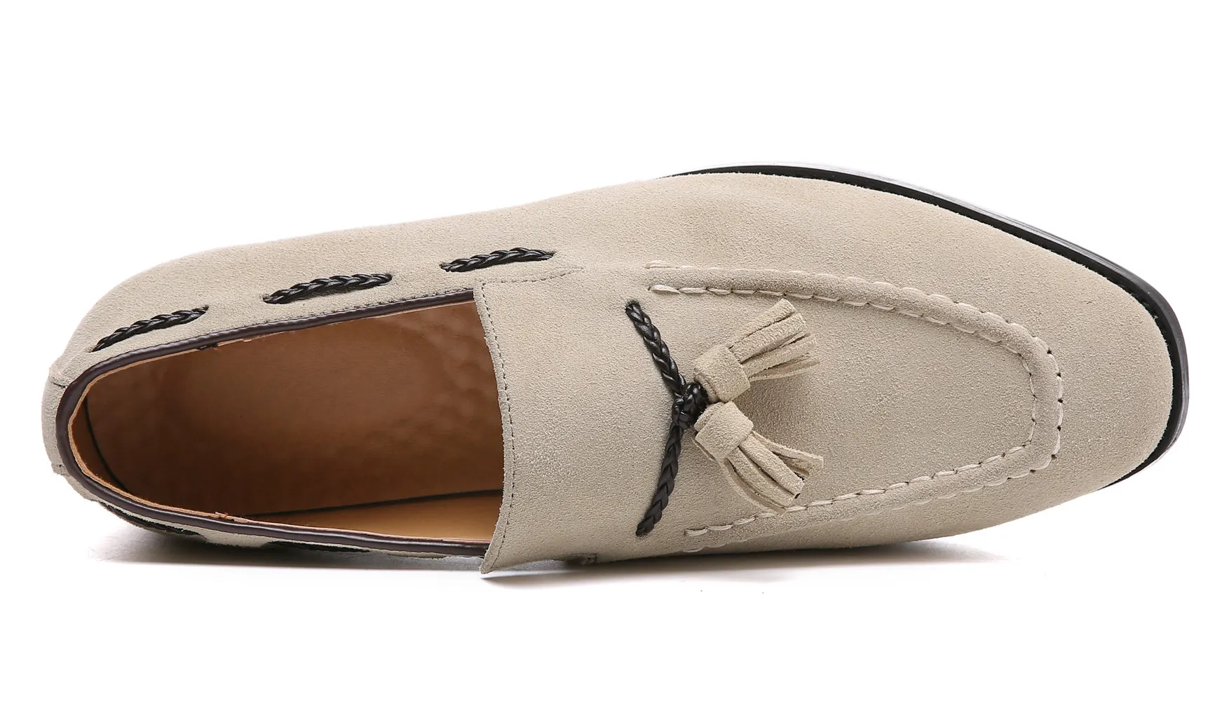 Men's Tassel Bicycle Toe Loafers