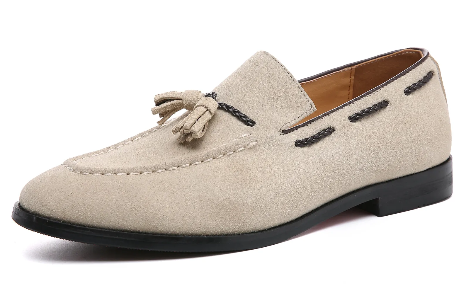 Men's Tassel Bicycle Toe Loafers