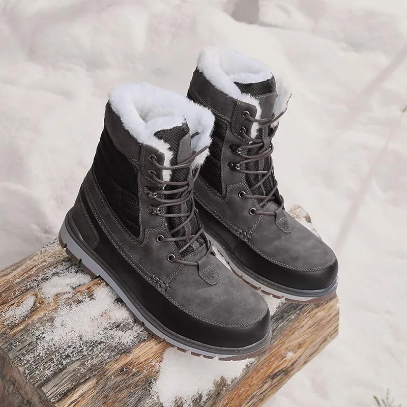 Men's Winter Casual Warm Waterproof Boots