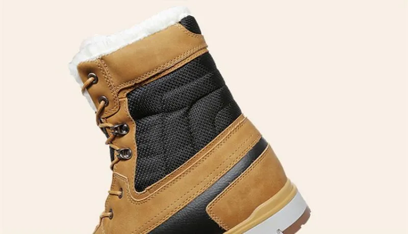 Men's Winter Casual Warm Waterproof Boots