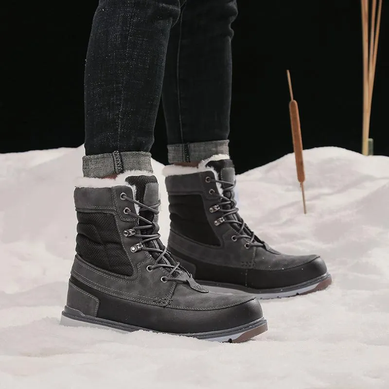 Men's Winter Casual Warm Waterproof Boots