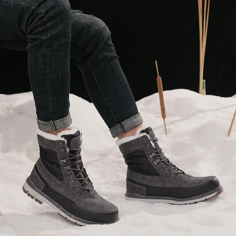 Men's Winter Casual Warm Waterproof Boots