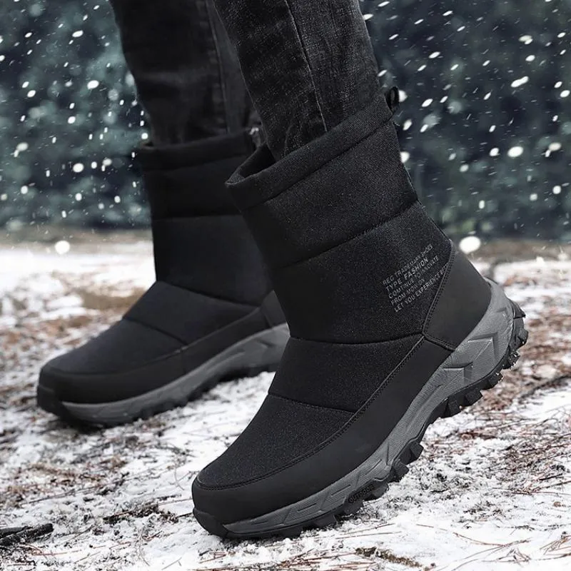 Men's Winter Waterproof Warm Ankle Boots