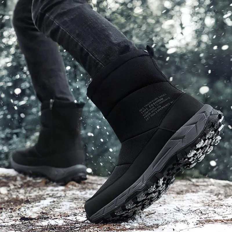 Men's Winter Waterproof Warm Ankle Boots