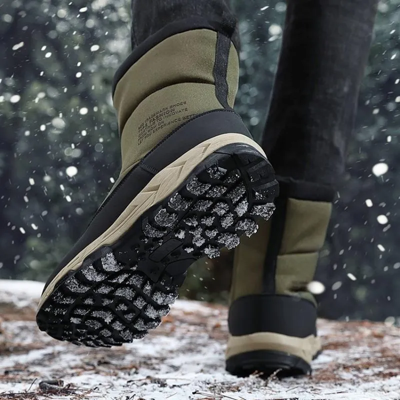 Men's Winter Waterproof Warm Ankle Boots