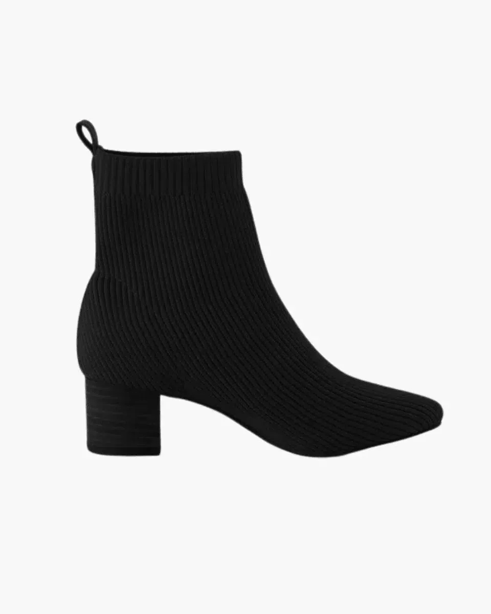 Milana – Soft knit upper – Knitted ankle boots