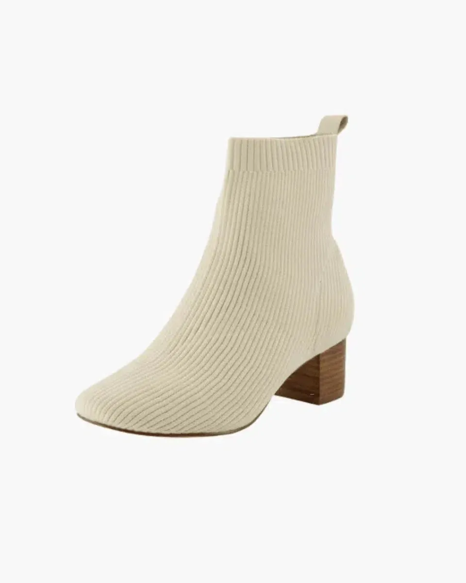 Milana – Soft knit upper – Knitted ankle boots