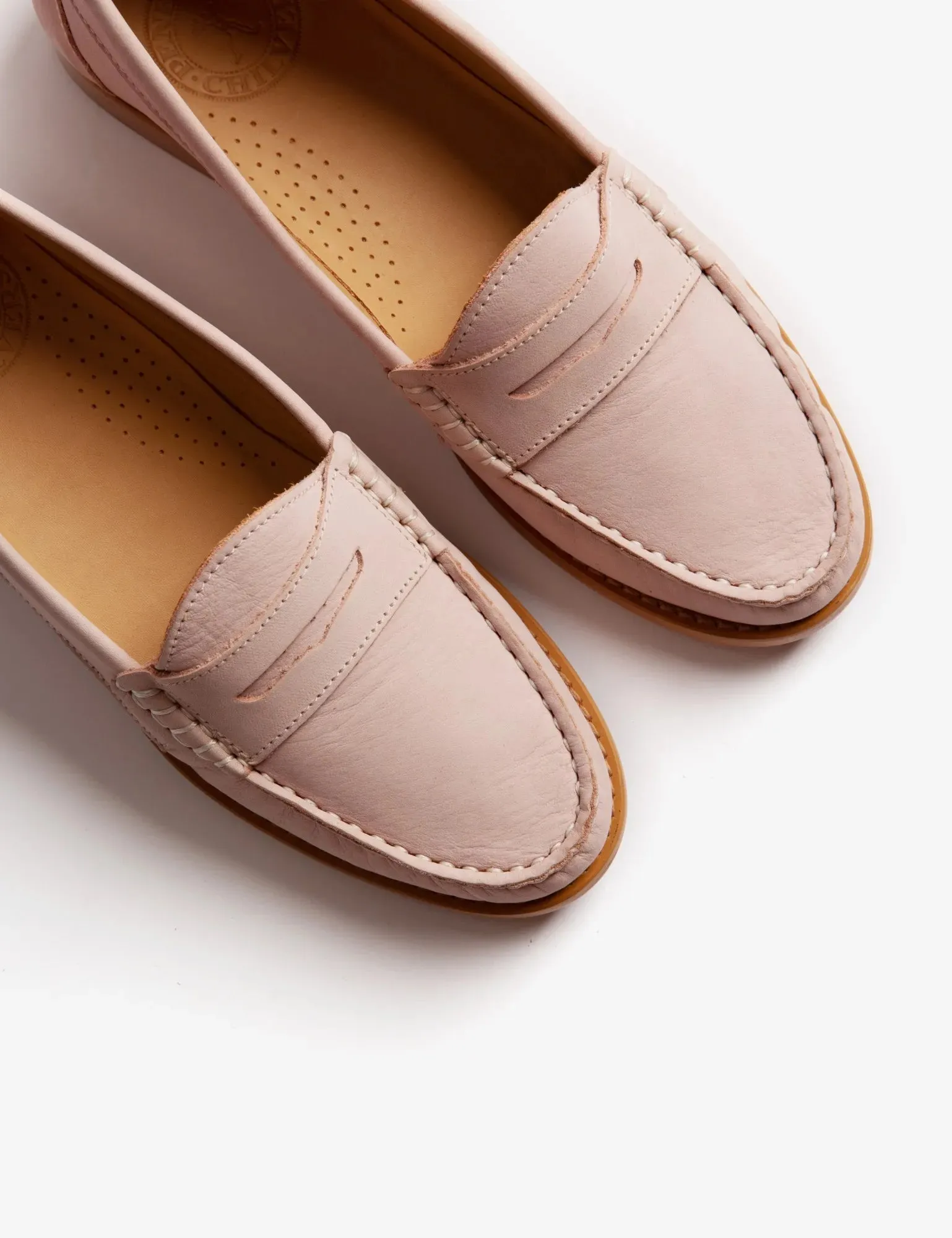 Nubuck Loafer - Powder Pink