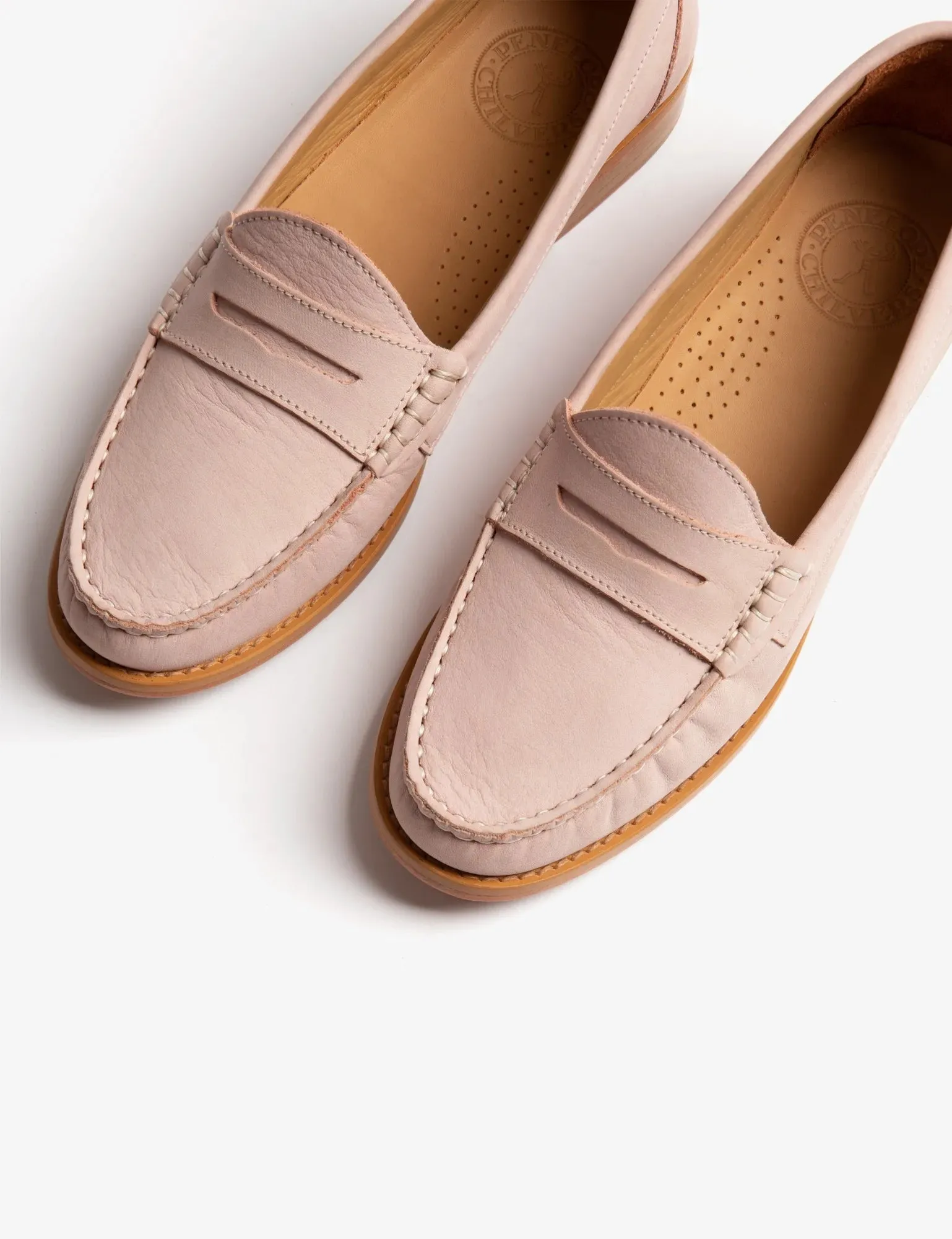 Nubuck Loafer - Powder Pink