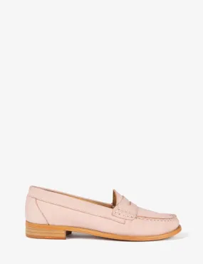 Nubuck Loafer - Powder Pink