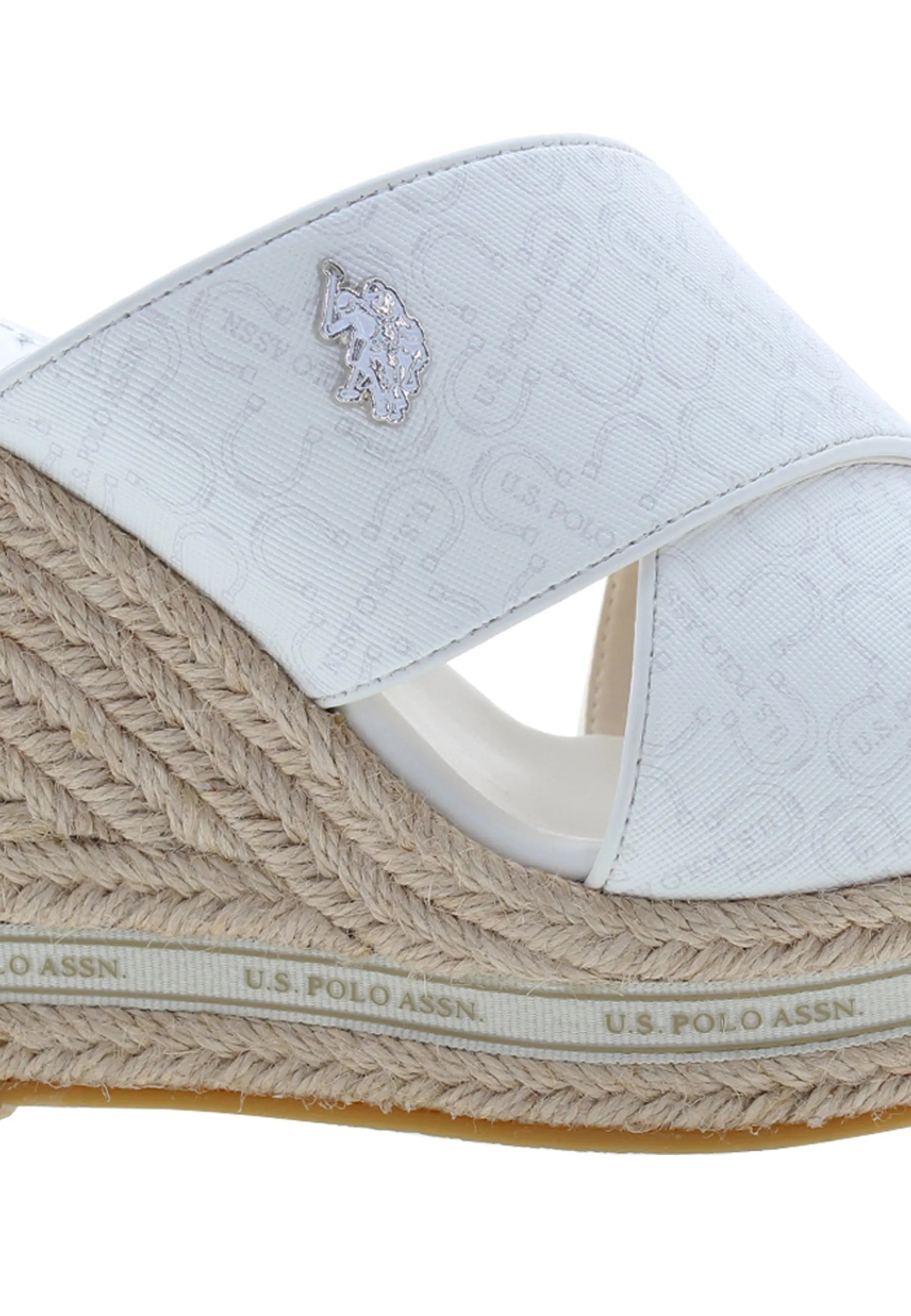 U.S. POLO ASSN.  WOMEN SANDALS IN NUDE