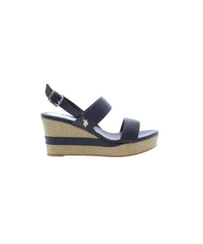 US POLO WOMENS SANDALS WITH COVERED WEDGE